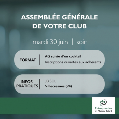 Assemblée Générale 2026